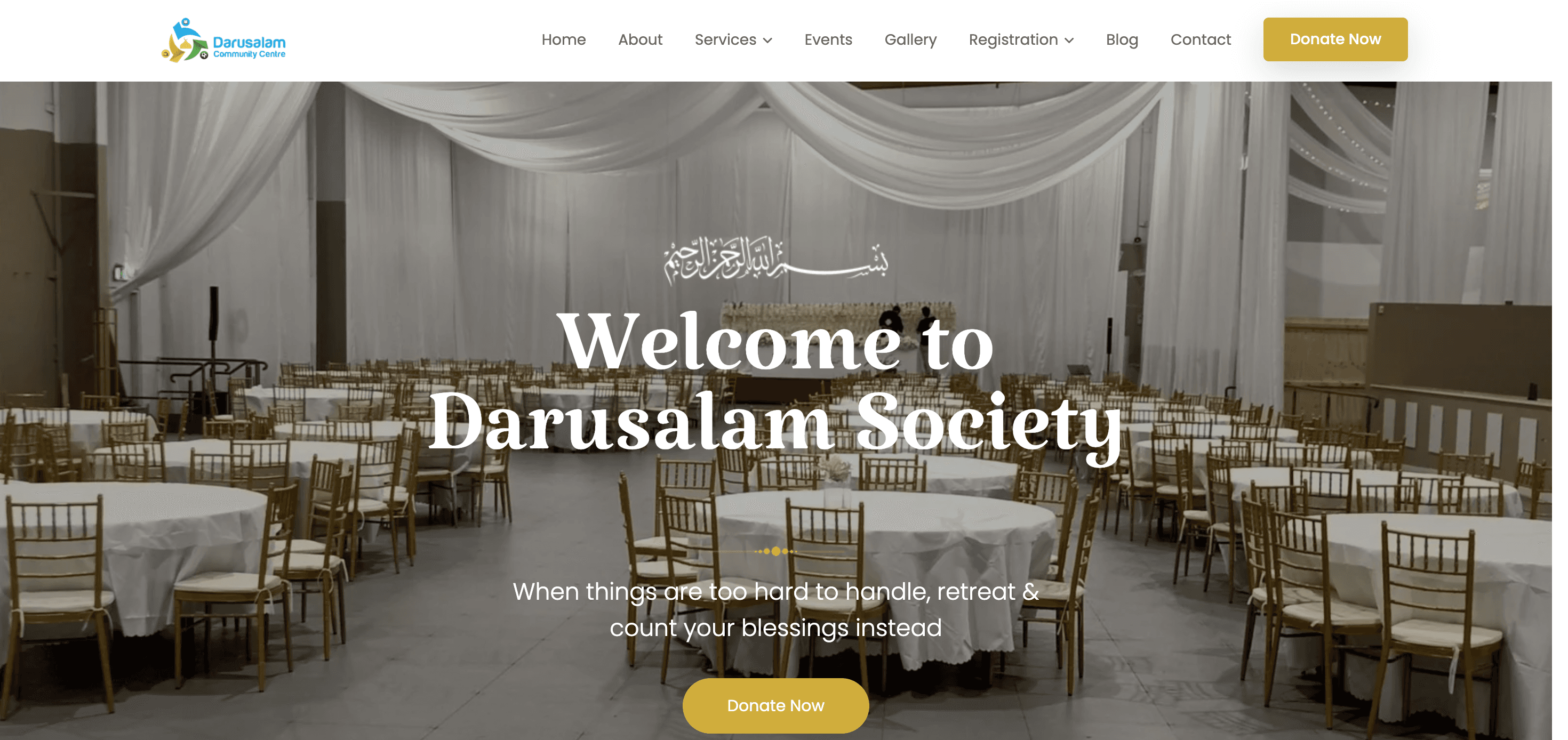 Darusalam Society website