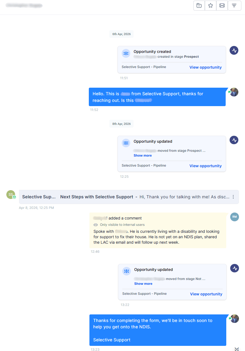 Sample Follow Up Sequence